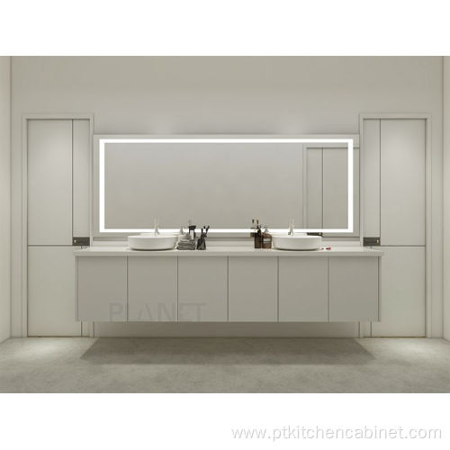 Modern Luxury Bath Furniture Gold Bathroom Vanity Cabinet